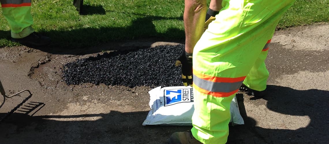 Cart path repair at Guildford Golf and Country Club