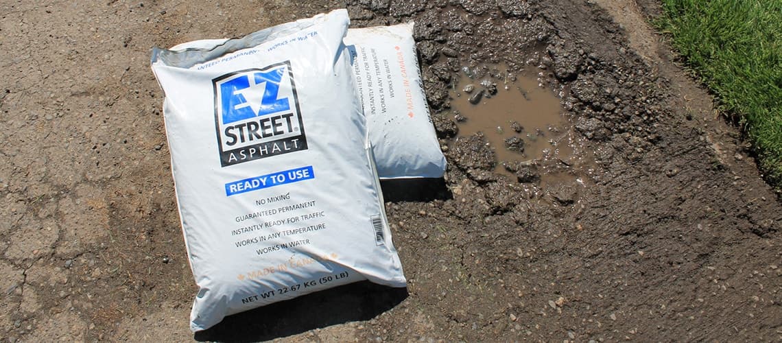 Pothole repair on golf cart path Surrey BC