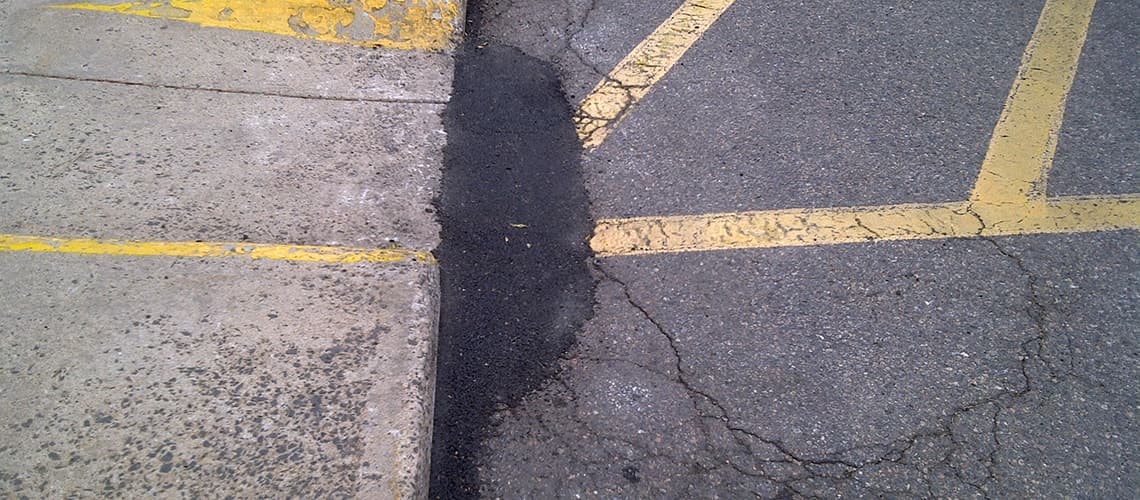 Iliff Commons parking lot repair — after